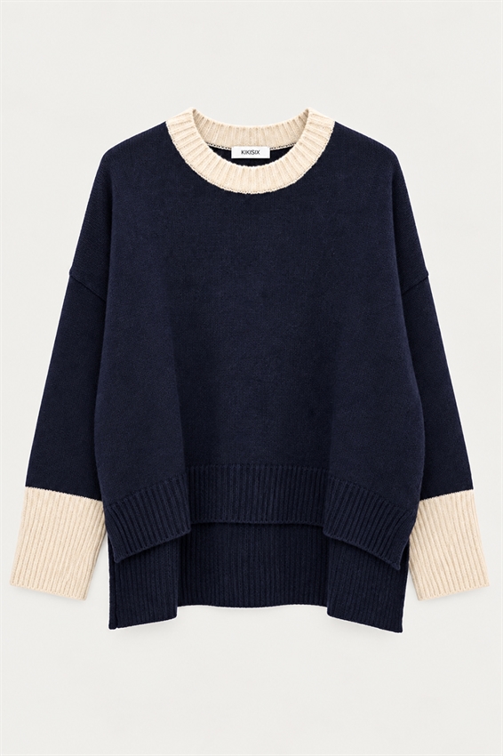 MAGLIA PARICOLLO COLOR BLOCK