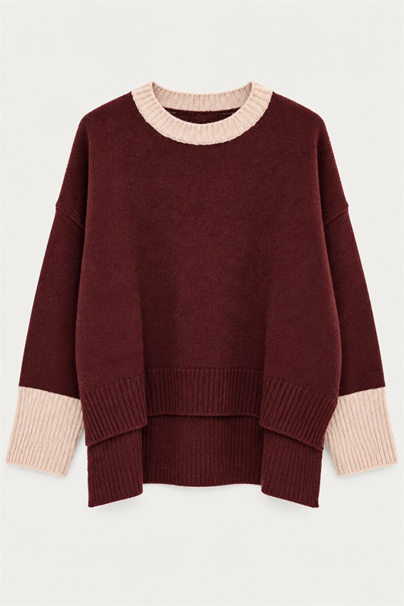 MAGLIA PARICOLLO COLOR BLOCK