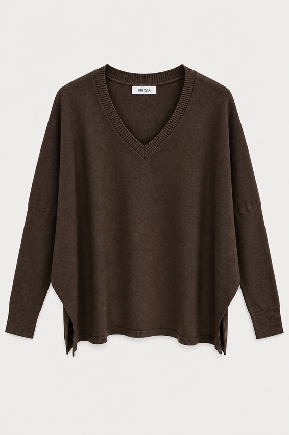MAGLIA SCOLLO A V