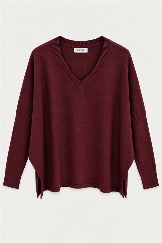 MAGLIA SCOLLO A V