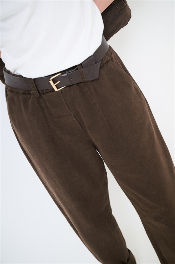 PANTA CHINOS FILETTI + BOTTONI MORO