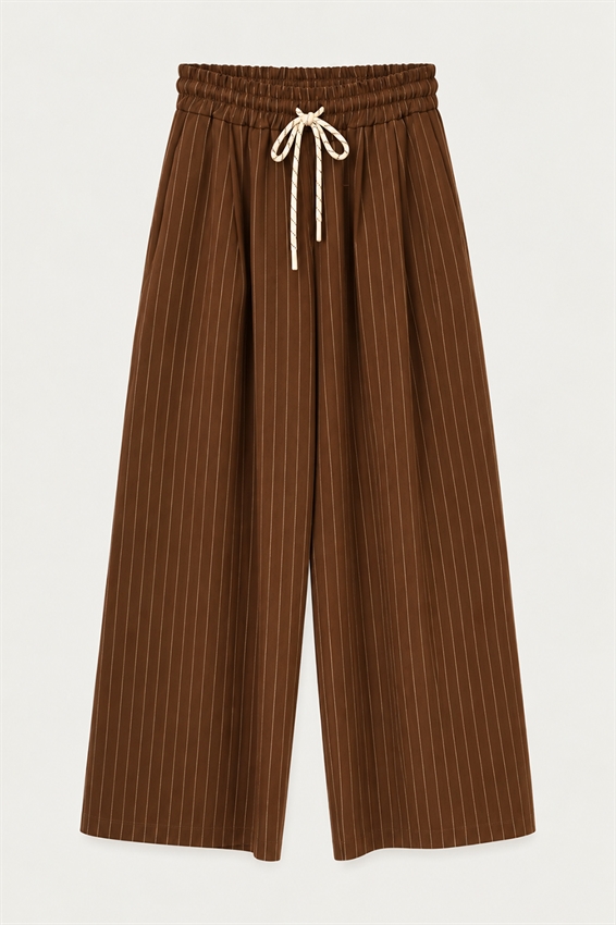 PANTALONE PALAZZO CON ELASTICO