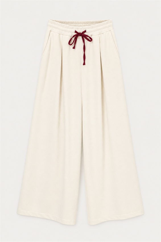 PANTALONE FELPA LACCIO RASO