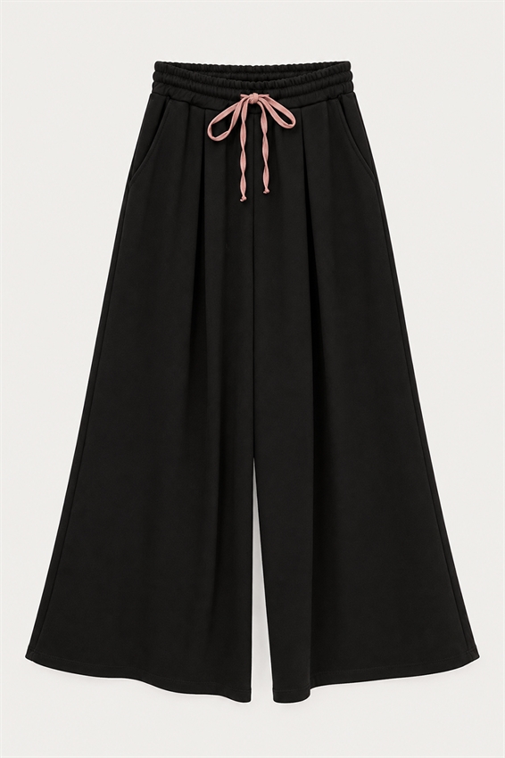 PANTALONE FELPA LACCIO RASO