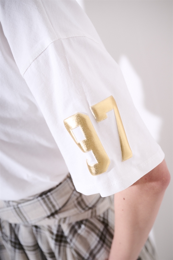 T-SHIRT STAMPA 97 SOCIAL CLUB BIANCO