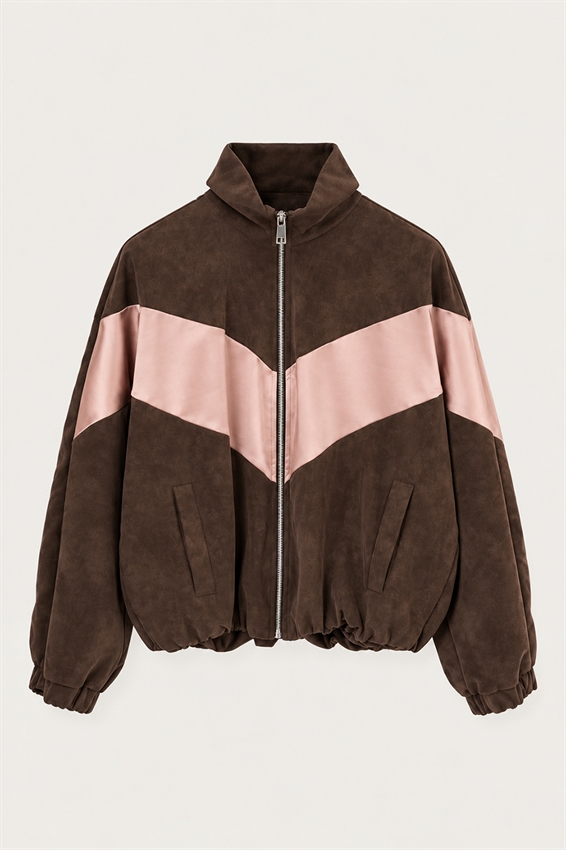 BOMBER COLOR BLOCK