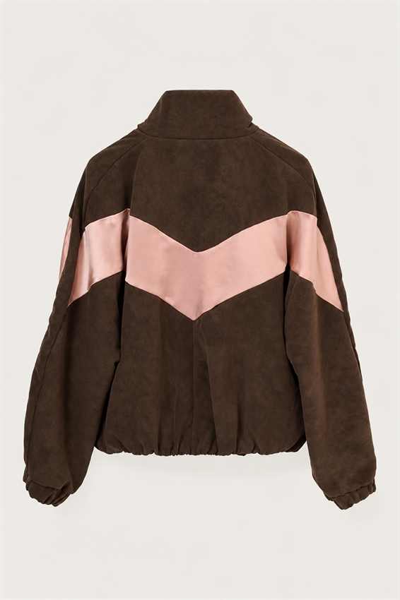 BOMBER COLOR BLOCK