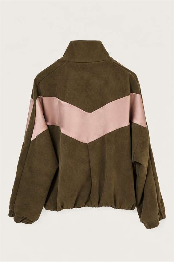 BOMBER COLOR BLOCK