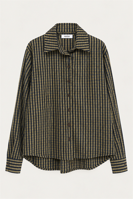 CAMICIA OVER QUADRETTO