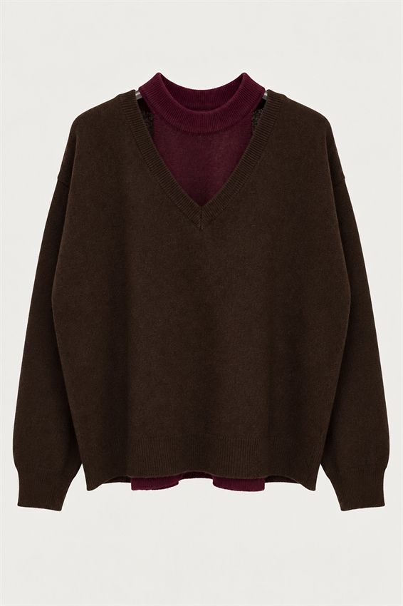 MAGLIA TWINSET CANOTTA+V
