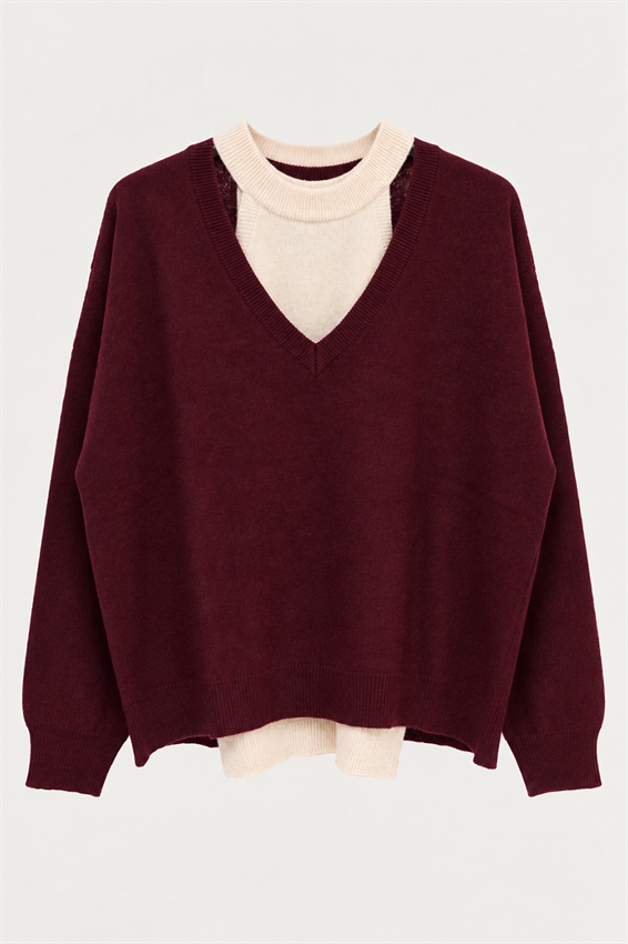MAGLIA TWINSET CANOTTA+V