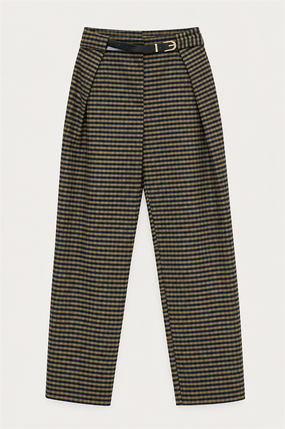 PANTALONE CON PIEGHE