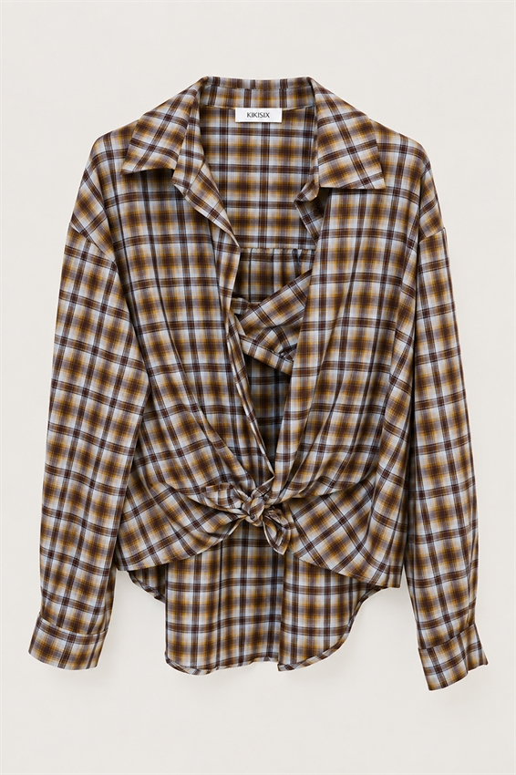 CAMICIA QUADRO + BRALETTE
