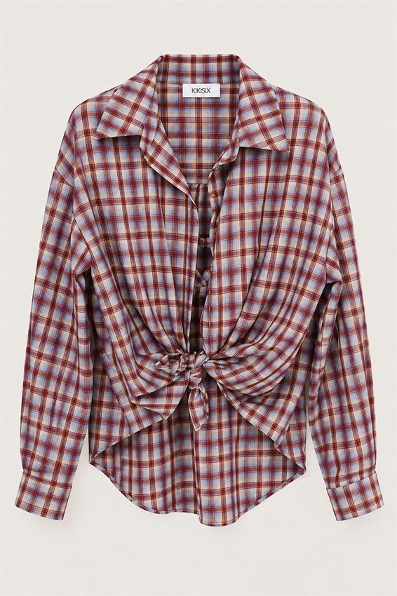 CAMICIA QUADRO + BRALETTE