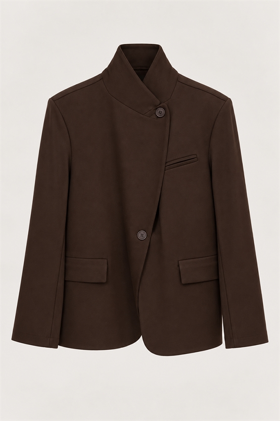 GIACCA ABBOTTONATURA LATERALE SLIM