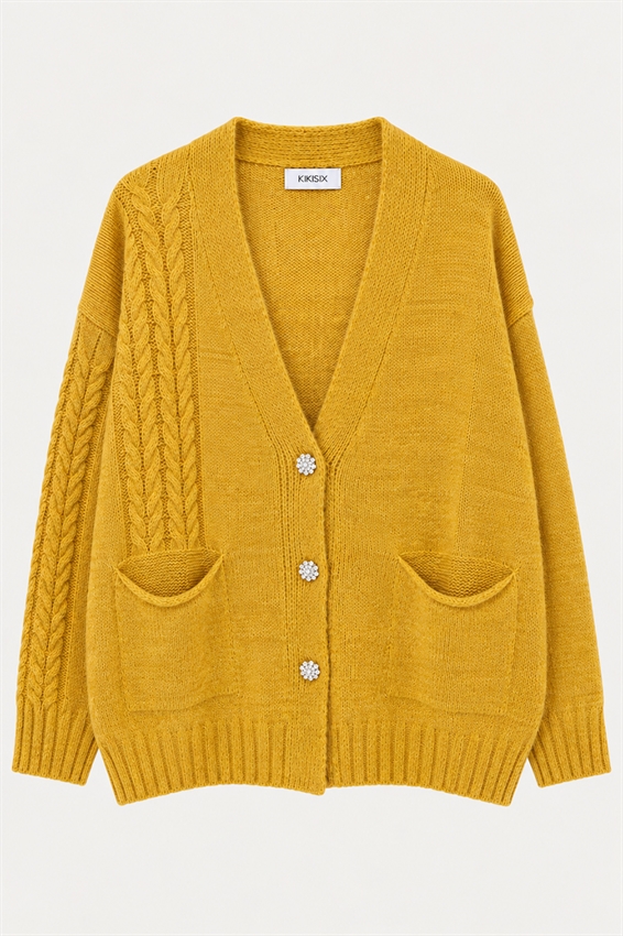 CARDIGAN OVER + TRECCIA