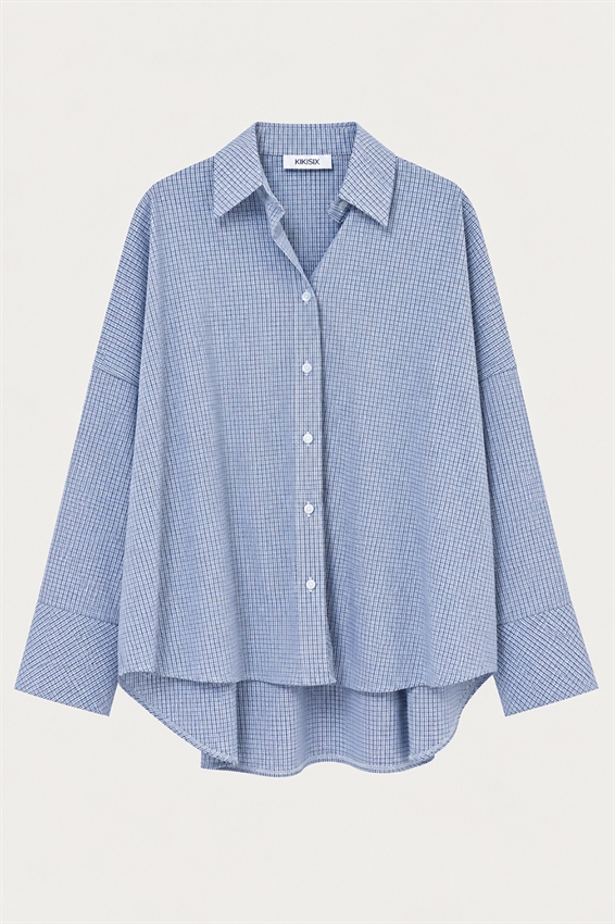 CAMICIA OVER QUADRETTO