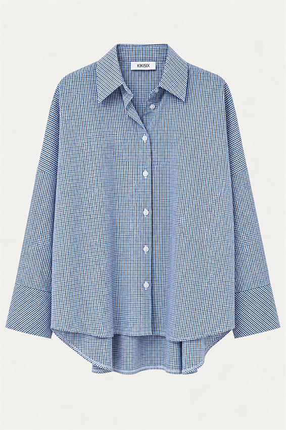 CAMICIA OVER QUADRETTO