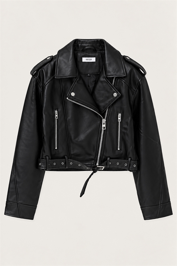 GIUBBOTTO ECOPELLE CON ZIP