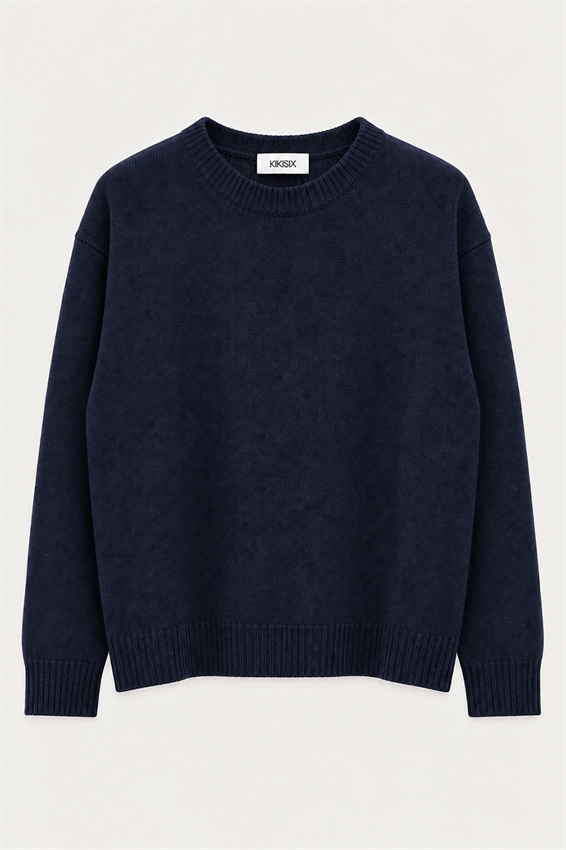 MAGLIA OVER MISTO LANA