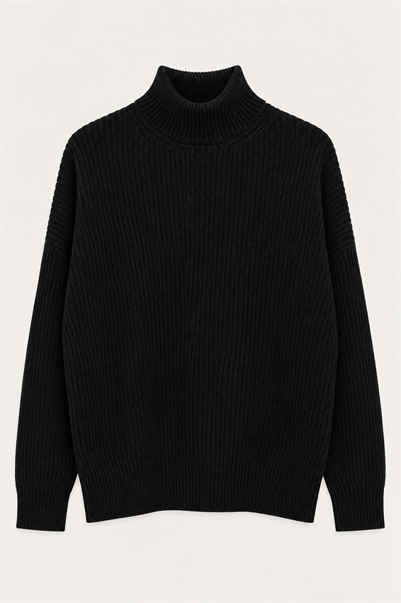 MAGLIA COSTA MISTO LANA MANICA SVASATA