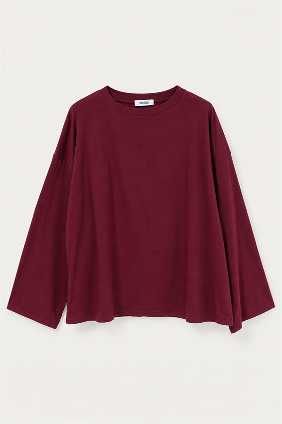 MAGLIA OVER PARICOLLO CON FRANGE