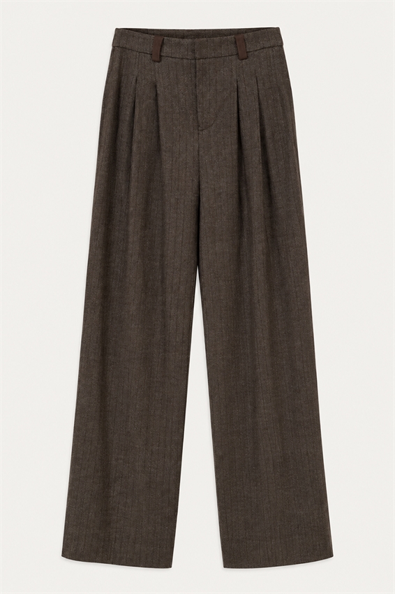PANTALONE PIEGHE + RIGA