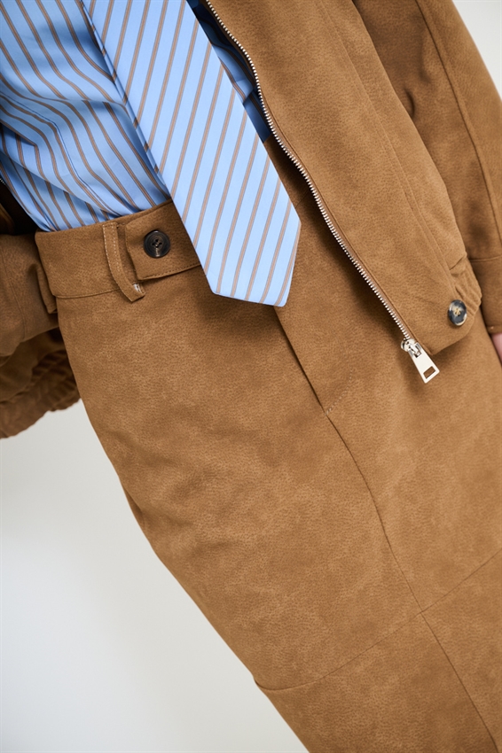 GONNA LUNGA AVVITATA CROSTA CAMMELLO