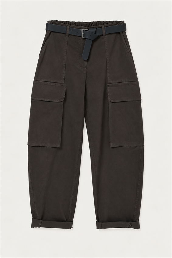 PANTA CARGO CON TASCONI A SOFFIETTO