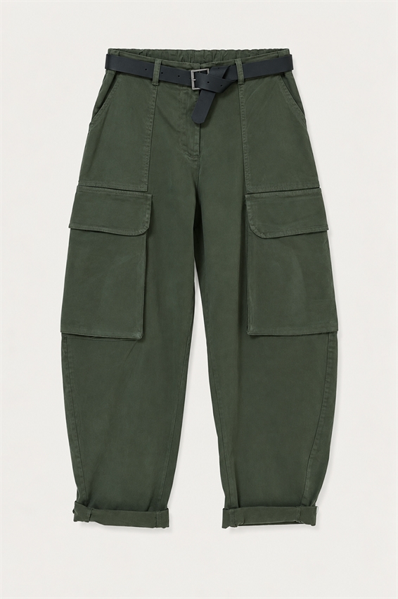 PANTA CARGO CON TASCONI A SOFFIETTO