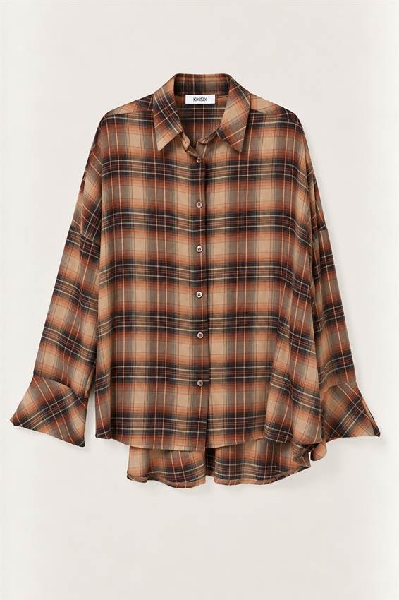 CAMICIA OVER CHECK
