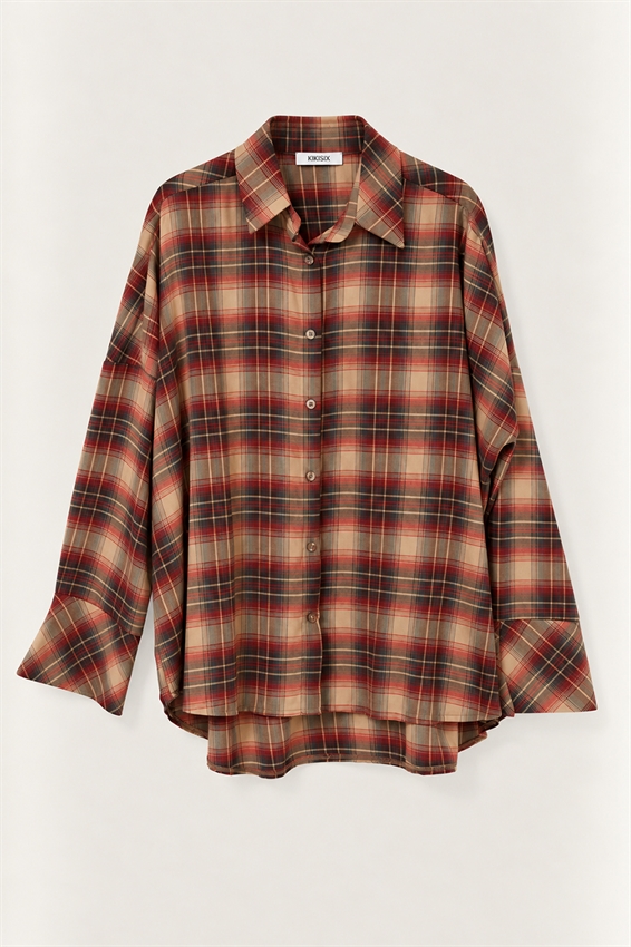 CAMICIA OVER CHECK