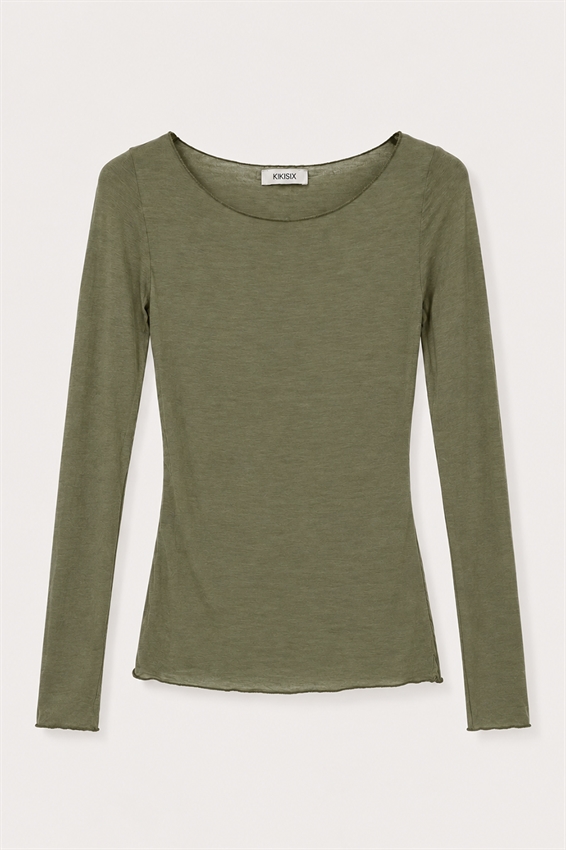 MAGLIA SCOLLO BARCA MISTO CASHMERE