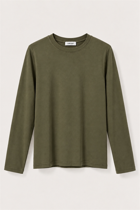 MAGLIA A MANICA LUNGA SLIM FIT