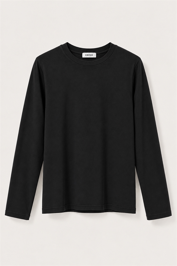 MAGLIA A MANICA LUNGA SLIM FIT