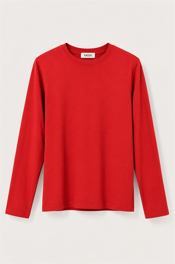 MAGLIA A MANICA LUNGA SLIM FIT