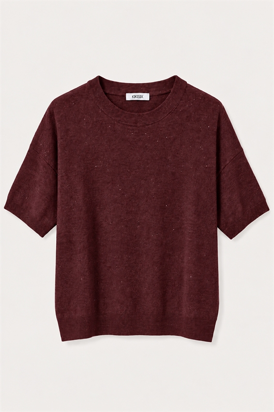 MAGLIA MEZZA MANICA MICRO PAILLETTES