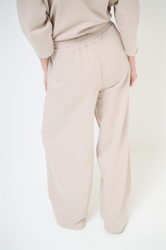 PANTALONE IN FELPA BALLOON SABBIA