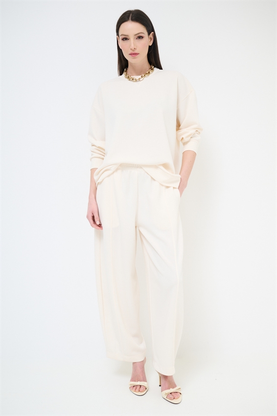 PANTALONE BALLOON MODAL BURRO