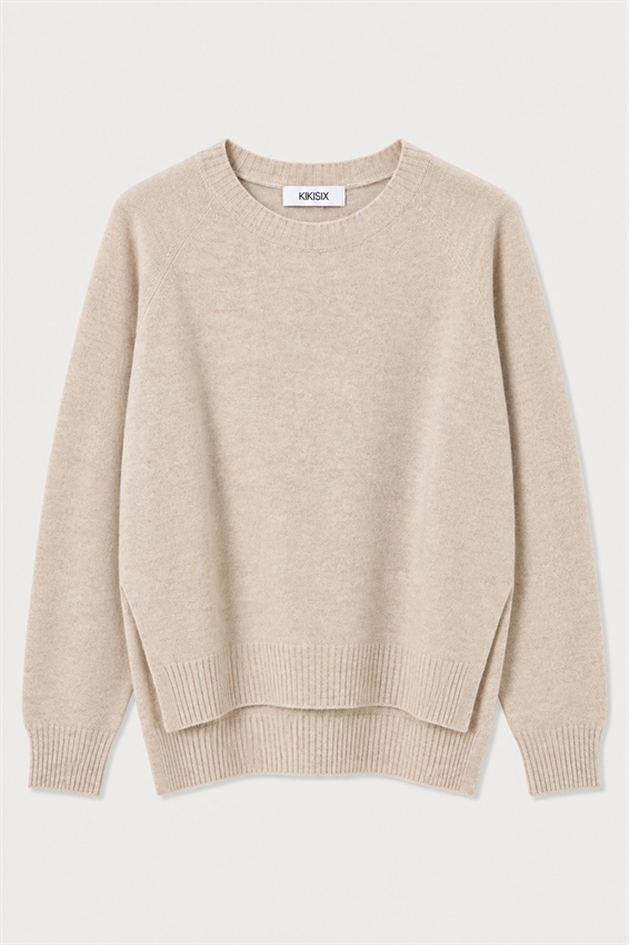 MAXI MAGLIA MISTO CASHMERE