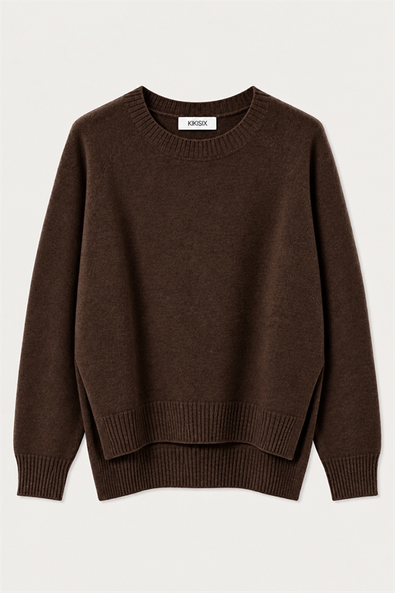 MAXI MAGLIA MISTO CASHMERE