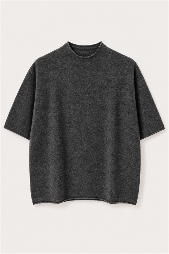 MAGLIA MEZZA MANICA MISTO CASHMERE