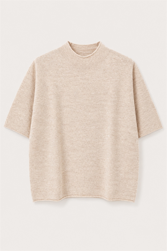 MAGLIA MEZZA MANICA MISTO CASHMERE