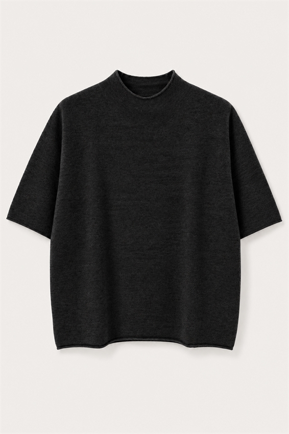 MAGLIA MEZZA MANICA MISTO CASHMERE