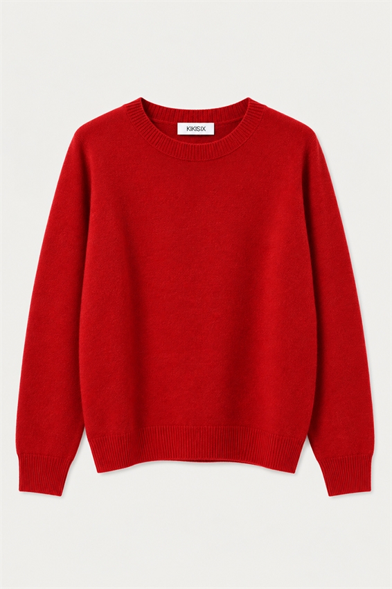 MAGLIA PARICOLLO MISTO CASHMERE