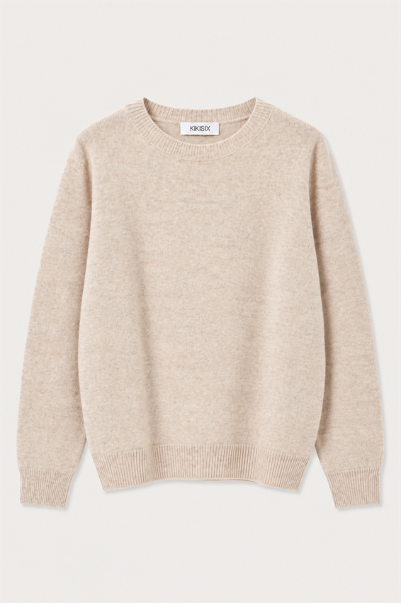 MAGLIA PARICOLLO MISTO CASHMERE