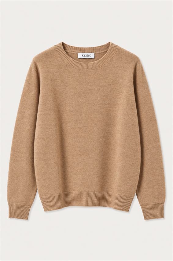 MAGLIA PARICOLLO MISTO CASHMERE