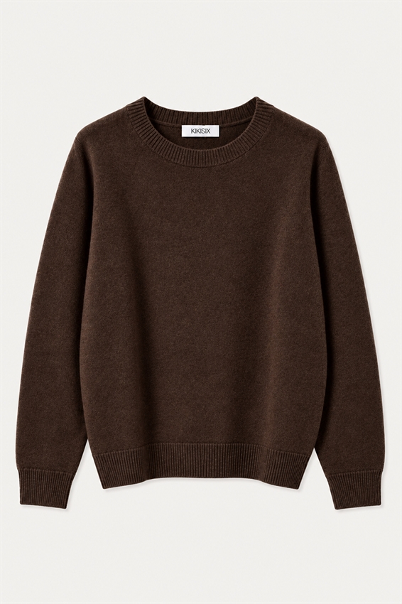 MAGLIA PARICOLLO MISTO CASHMERE