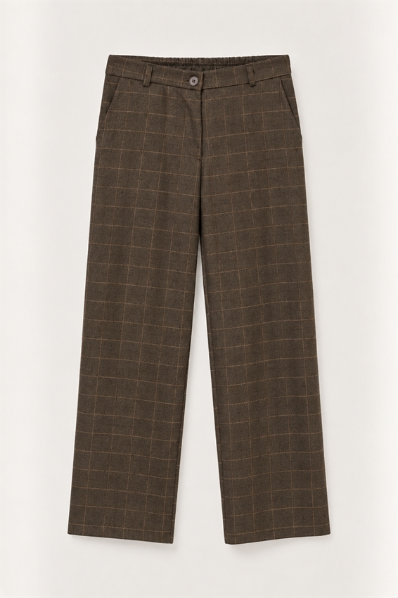 PANTALONE DRITTO CHECK