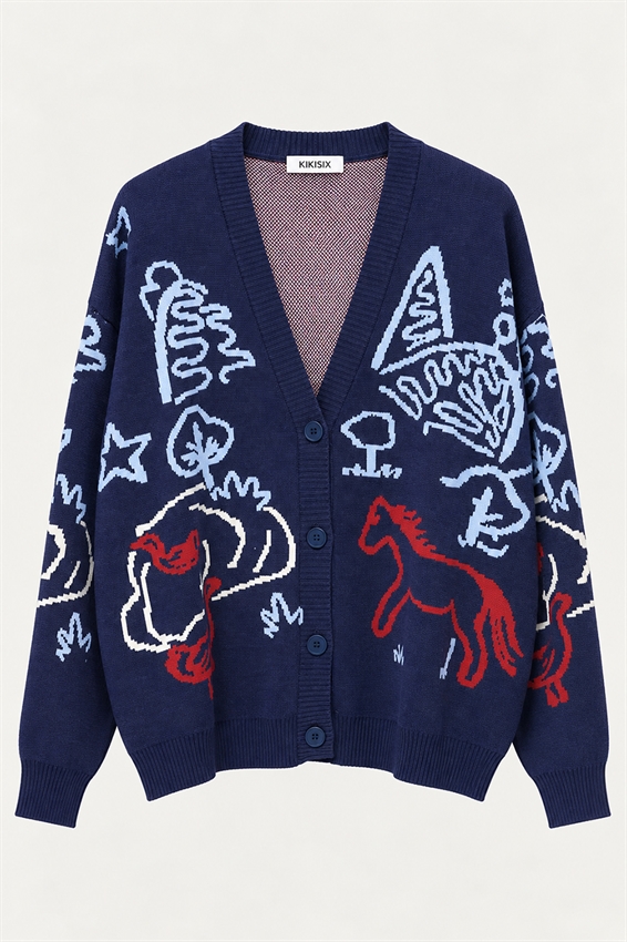 CARDIGAN SCOLLO V VISCOSA